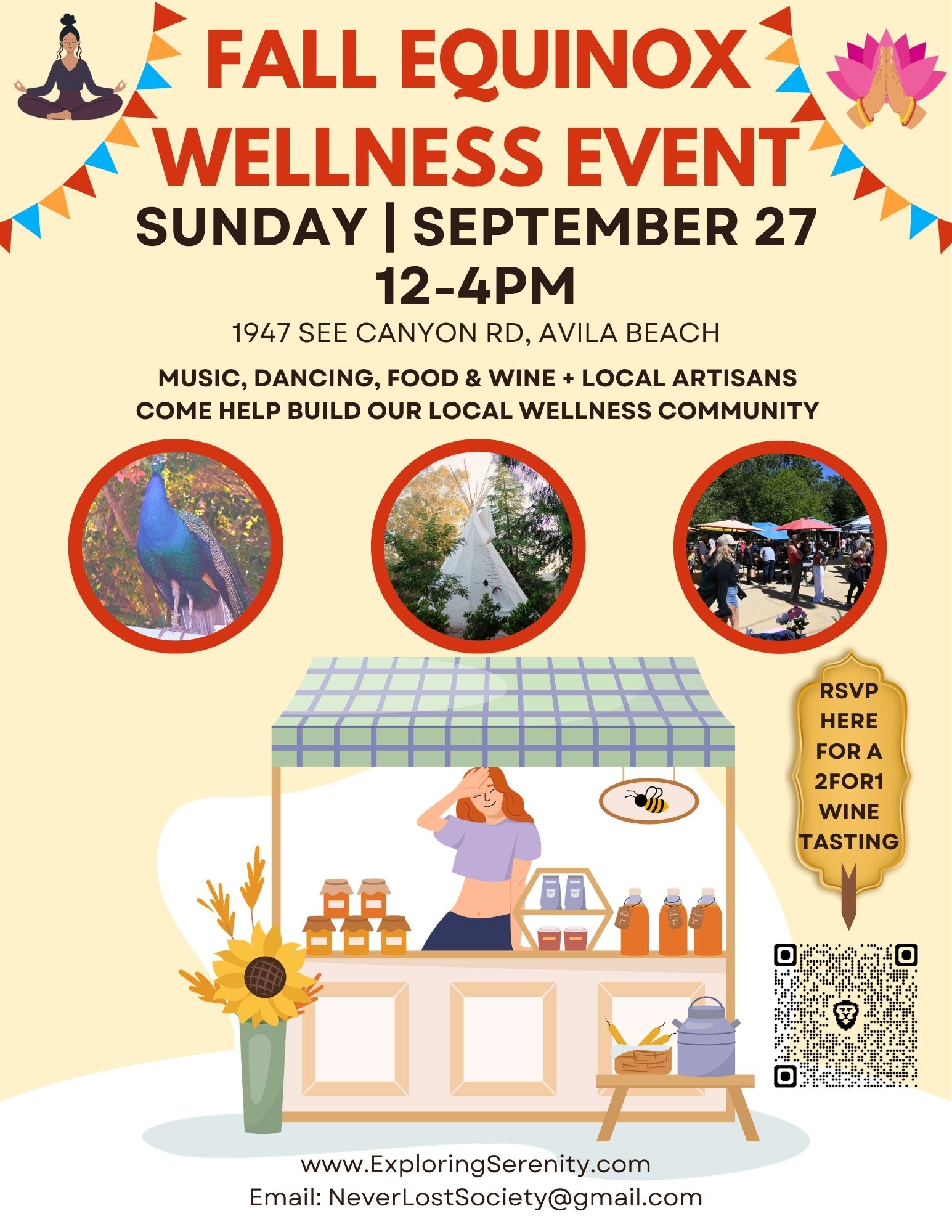 Fall Sostice Wellness Event RSVP Flyer (1)